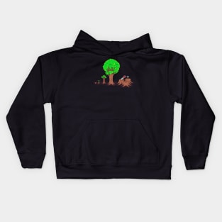 Life cycle of woods Kids Hoodie